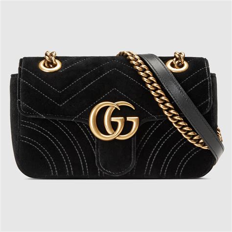 sac gucci marmont soldes|gucci marmont velvet bag.